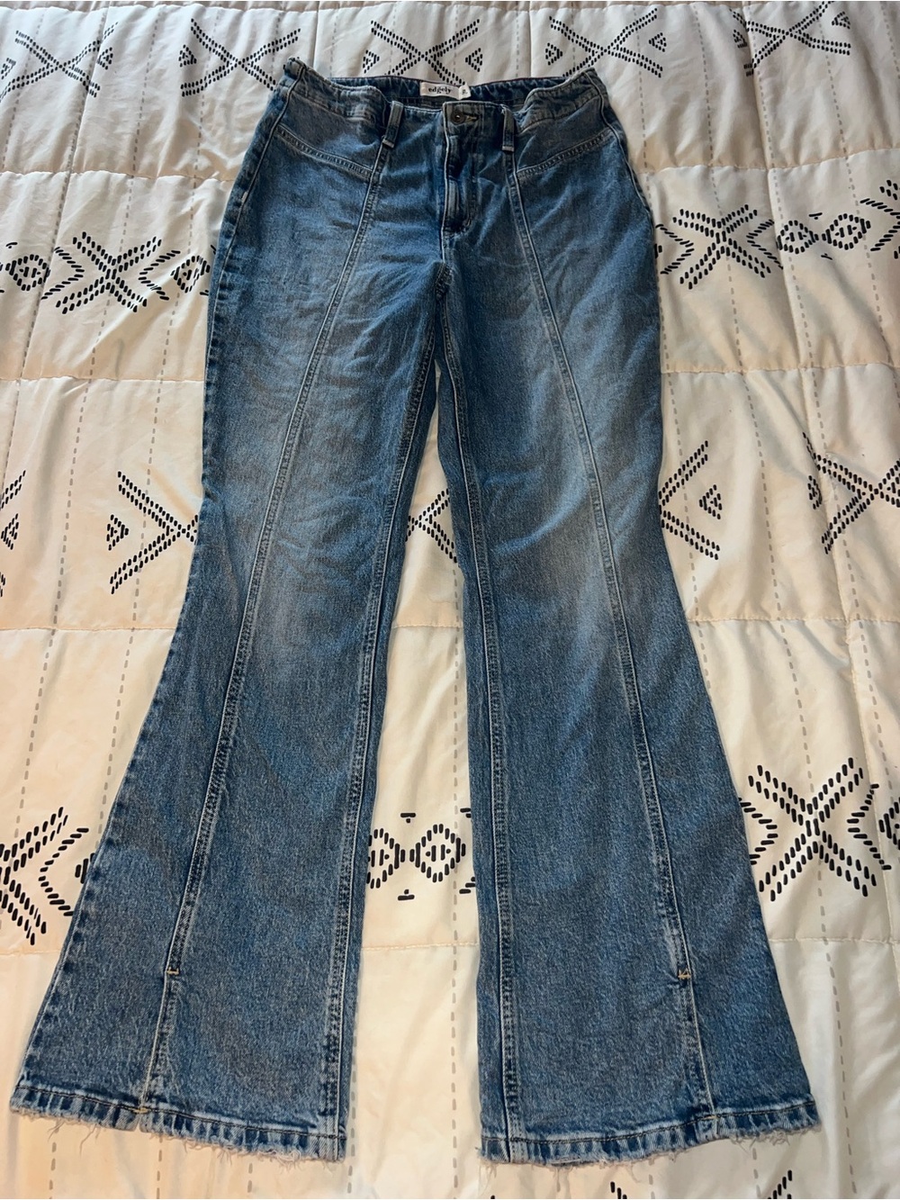 Edgely jeans. Size 12 flare high rise.